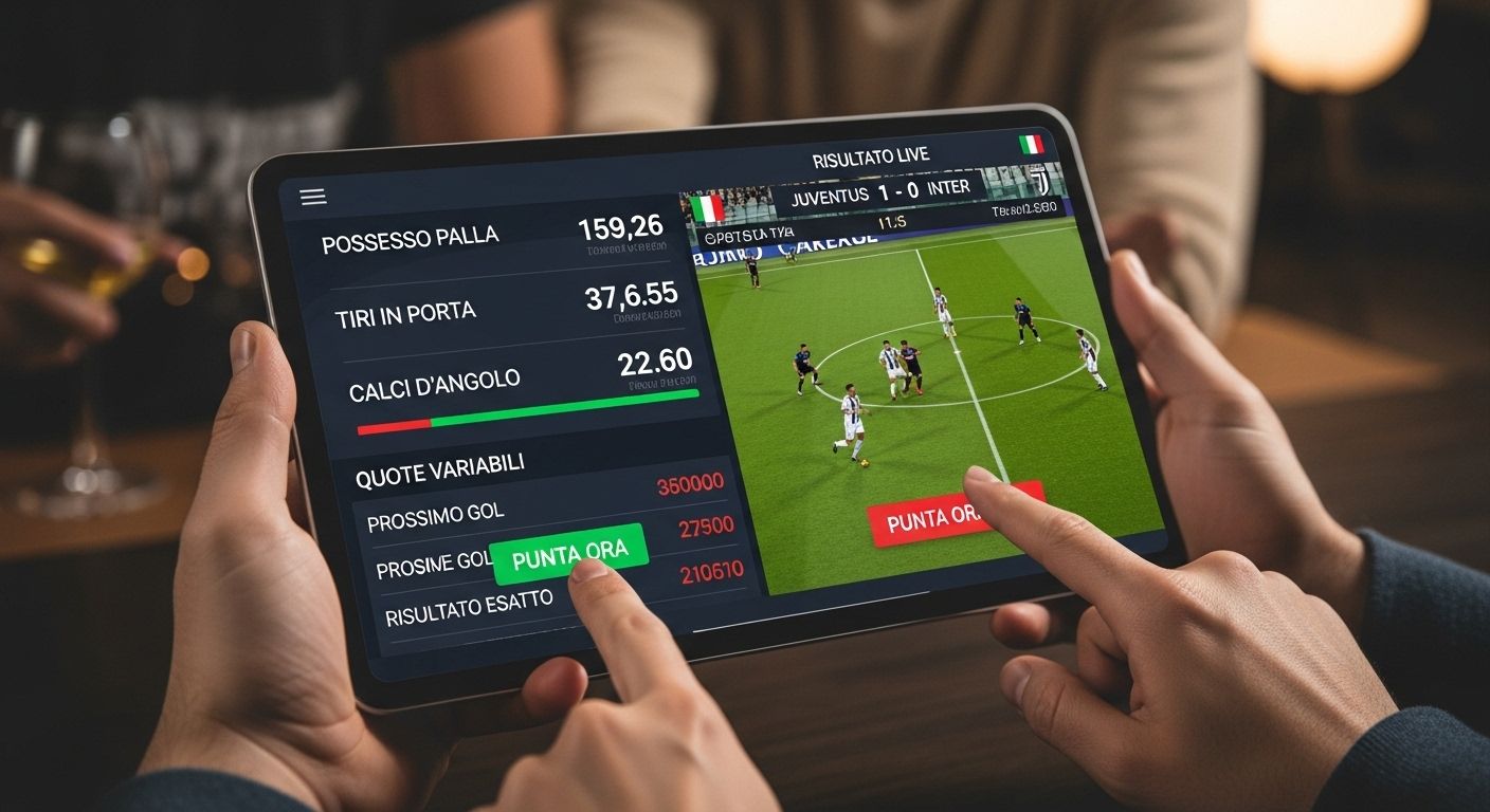 Funzionalità delle scommesse live live match odds