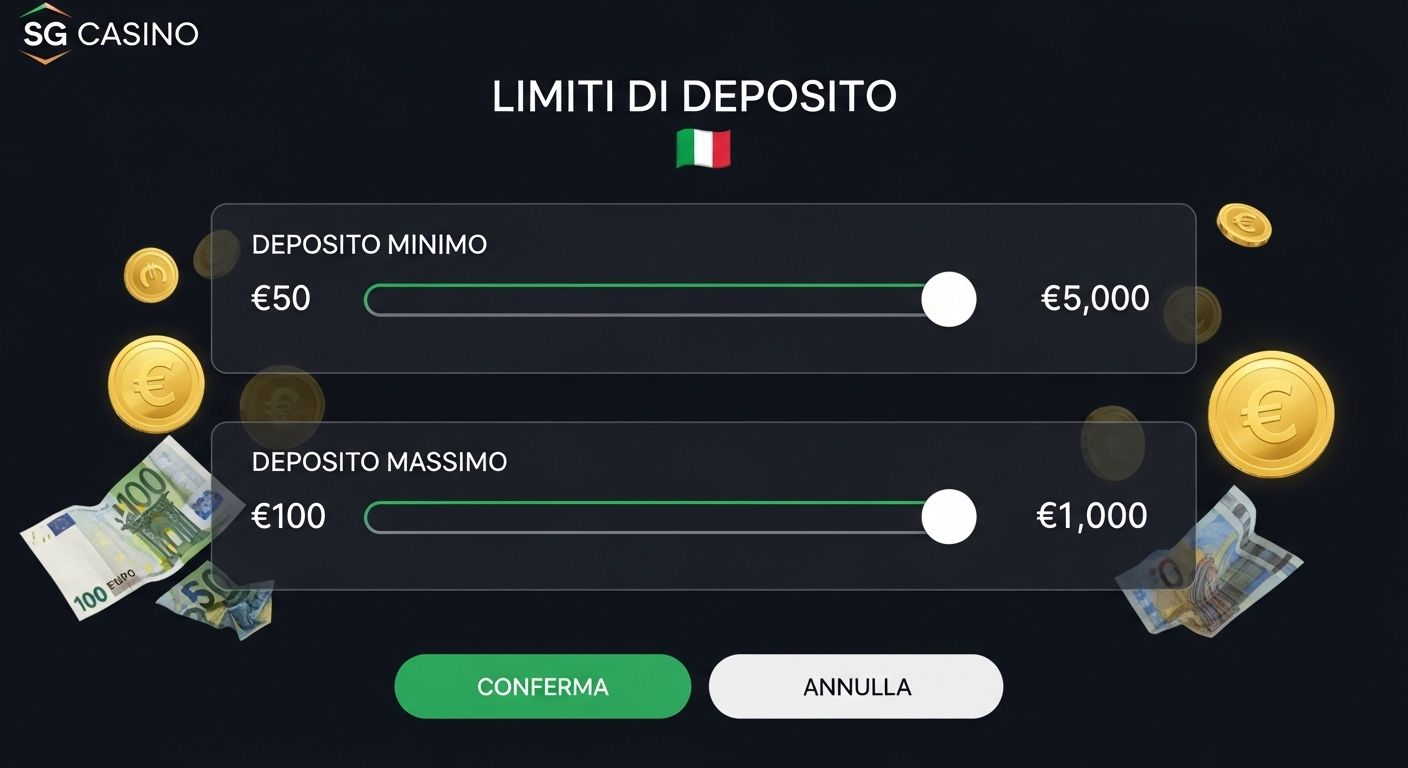 Limiti di deposito instant deposit casino