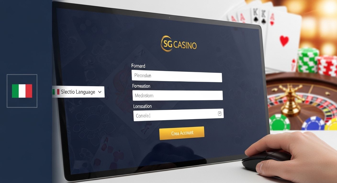 Come registrarsi casino registration guide